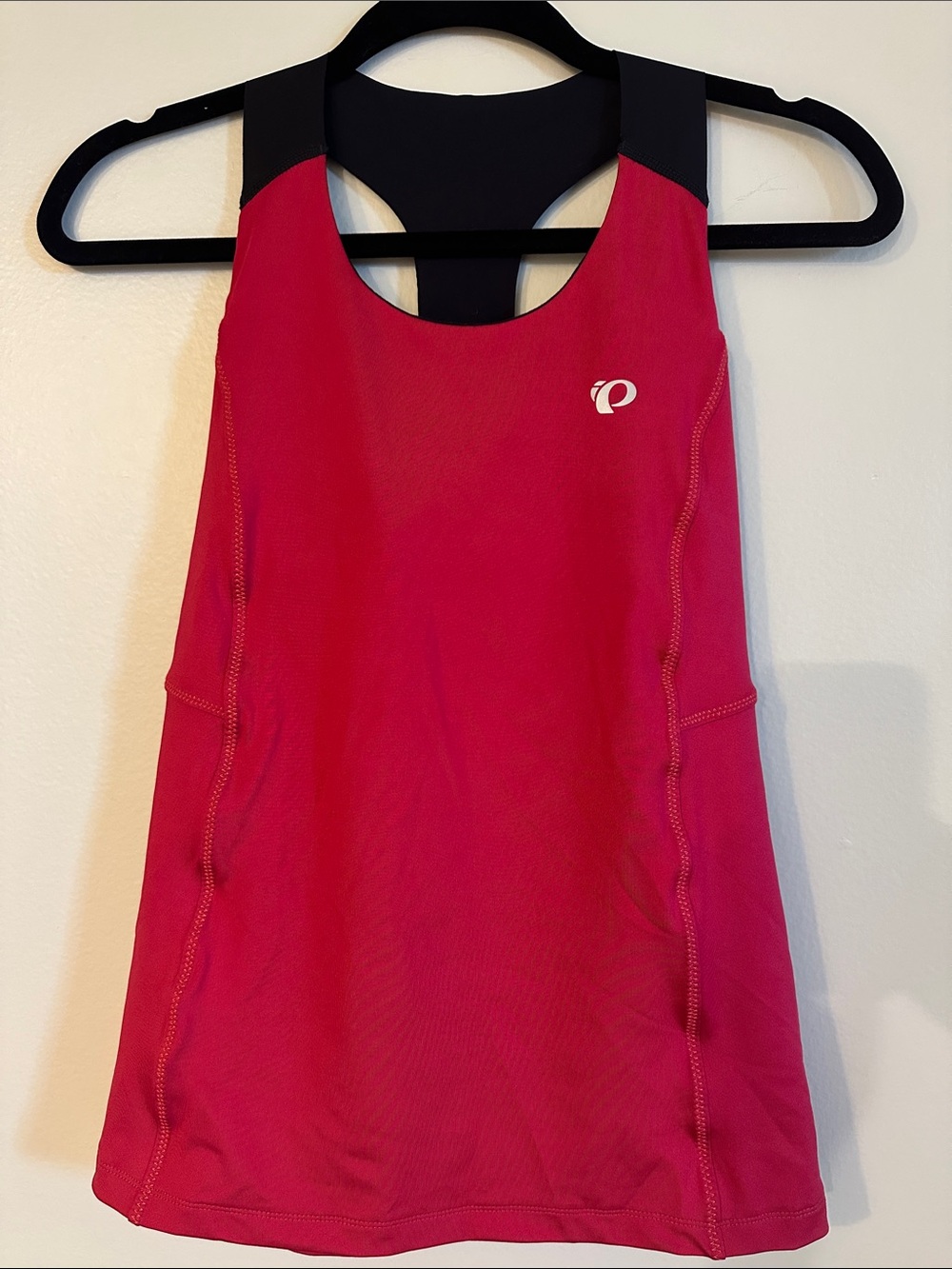 Pearl Izumi Women’s Hot Pink Racerback Tank with Black Trim